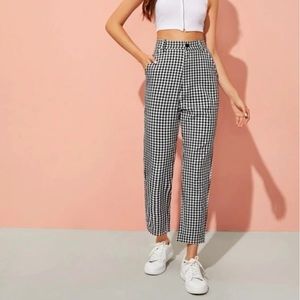 Gingham pants
